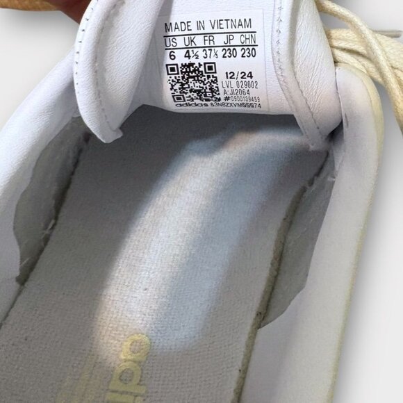 NEW Adidas SAMBA OG SHOES White Cream Gum 6 Women 37.5 NWOB $179 - Picture 7 of 10